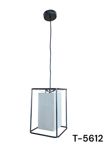 Wholesale Modern LED Pendant <b>Light</b> <b>Black</b> Finish with Fabric <b>Shade</b> 2700K Mini Hanging Ceiling Lamps Kitchen Dining Room - Product Image 1