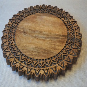 Multiuso hecho a mano mango madera Lazy Susan giratorio moderno sostenible cocina encimera organizador despensa titular - Product Image 3