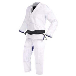 Uniforme de Karate Blanco con Cinturón, 100% Algodón, para Entrenamiento en Dojo, para Adultos - Product Image 3