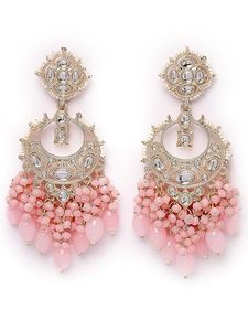 Pendientes vintage chapados en oro con cristal verde y engaste de bisel de diamantes de imitación para mujer, joyería de fiesta. - Product Image 4