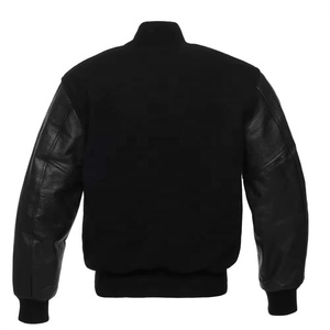 Vente en gros de vestes universitaires pour hommes avec logo personnalisé Fabricant de haute qualité 100% laine polyester conceptions personnalisées - Product Image 2