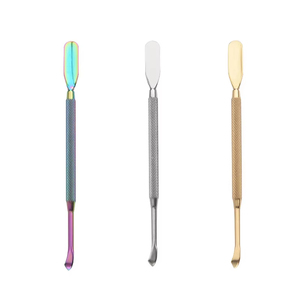 1Pcs Double end Cuticle Pusher Dead Skin Remover Stainless Steel Nail Art <b>Tools</b> Pusher <b>Pedicure</b> Manicure <b>Tools</b> for Nail Salon - Product Image 2
