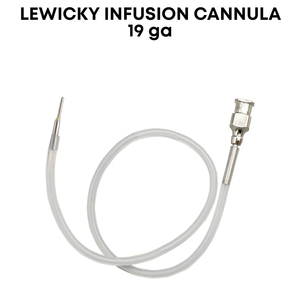 Cannule d'infusion Lewicky 19G – Instrument ophtalmique en acier inoxydable |   Précision de qualité allemande |   Réutilisable et autoclavable - Product Image 1
