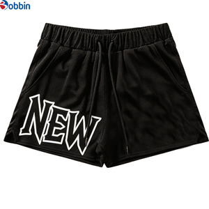 Ropa Deportiva para Hombre, Pantalones Cortos de Malla para Gimnasio, Color Sólido, Ropa Masculina, Nueva Llegada, Pantalones Cortos Casuales Cómodos para Hombre, de Secado Rápido - Product Image 1
