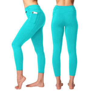 Leggings Deportivos de Cintura Alta, Transpirables, Tejidos, con Logotipo Personalizado, Suaves, Elásticos en Cuatro Direcciones, para Gimnasio, Fitness y Yoga - Product Image 5