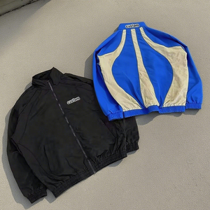 Conjunto Deportivo Holgado a la Moda, Estilo Hip Hop, con Sudadera con Cremallera y Capucha, Conjuntos de Sudadera con Capucha para Hombre - Product Image 2