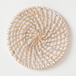 Sous-verres en rotin avec support, prix compétitif, sous-verres en bois vierges, accessoires de décoration pour boissons - Product Image 3