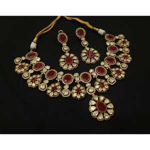 Juego de Joyería de Latón para Mujer de la Mejor Calidad al por Mayor, con Accesorios de Moda Étnicos y Modernos para Uso en la Oficina o Fiestas - Product Image 1