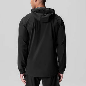 Men Active Wear Custom Logo Lightweight Running <b>Jacket</b> Windbreaker <b>Workout</b> Gym Sport <b>Jackets</b> for Men Wholesale - Product Image 6