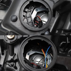 Upgrade <b>LED</b> <b>Headlight</b> Assembly for Kenworth T680 2013-2021 Truck Right/Passenger Side Only Black" - Product Image 6