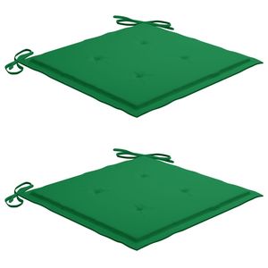 Set di 2 sedie da giardino per esterni, colore verde marrone - Product Image 6
