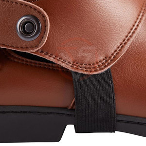 New High Quality Half Horse <b>Riding</b> <b>Chaps</b> For unisex Leather Equipment Horse <b>Riding</b> Leather <b>Chaps</b> Made In Toffy Sports - Product Image 3