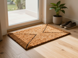 Eco2go Vietnam Biodegradable Coconut Fiber Door <b>Mat</b>-Reversible Modern Washable Rug for Home & Office - Product Image 3