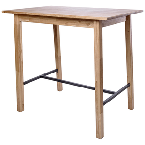 Juegos de sillas y mesas de barra de altura ajustable plegable de granja industrial para restaurantes, cafeterías, barbacoa, casas de té, asientos al aire libre - Product Image 2