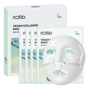 Mascarilla Facial Nocturna Vegana ROOTIO con Colágeno, Blanqueadora, Minimiza Poros, Reafirmante y Antienvejecimiento, Cuidado Facial Coreano - Product Image 1