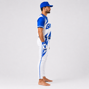 Uniforme de baseball haut de gamme doté d'un tissu doux et respirant, offrant une gestion de l'humidité et des mouvements libres pour chaque athlète. - Product Image 3