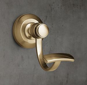Antique Brass <b>Wall</b> <b>Hooks</b> Handmade Rustic Mount Hanger Perfect Bathroom Bedroom Kitchen Entry Decor Accessories Organizer - Product Image 4