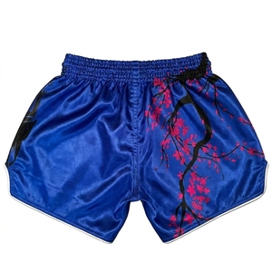 Muay Thai <b>Shorts</b> Classic MMA <b>Shorts</b> Side Slits Design Suitable for MMA Boxing <b>Kickboxing</b> Gym Workout - Product Image 5