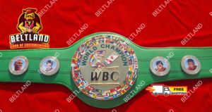 WBC World <b>Boxing</b> Championship Title Belt Adult Size in Zinc 8mm - Product Image 2