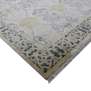 Tapis en laine et soie noués à la main en gros, tapis de luxe traditionnels orientaux modernes - Product Image 6