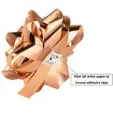 Cintas de Regalo Personalizadas con Diseño de Mariposa en Oro Rosa, Tejidas en Poliéster, con Impresión Digital de Logotipo, para Empaque de Navidad y Bodas - Product Image 5