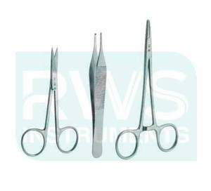 Kit de retrait de sutures manuel jetable en acier RWS Instruments, certifié CE Classe I - Product Image 3