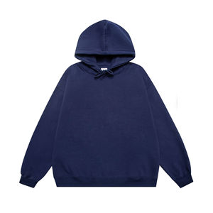 Sudadera con Capucha Oversize de Algodón Grueso con Logo Personalizado Estilo Urbano - Product Image 6