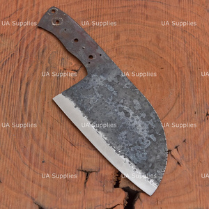 Cuchillo de Cocina Personalizado DIY con Hoja de Acero de Alto Carbono 1095 Forjado de Espiga Completa, en Blanco, Venta al por Mayor OEM ODM - Product Image 2