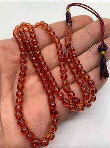 Misbaha Tasbih en bois artisanal 33/99 perles, prière musulmane Dhikr, cadeau Ramadan Eid - Product Image 5