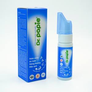 Dr. Papie Mineral Saline Hydrating <b>Mist</b> Spray <b>Bottle</b> Nasal Irrigation Blocked Nose Relief Natural Cruelty-Free Moisture Balance - Product Image 3