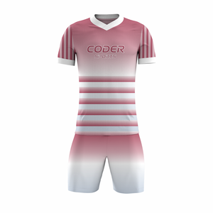 Último Diseño Personalizable de Camiseta y Pantalones Cortos de Fútbol, Logotipo y Color Personalizados para Adultos - Servicio OEM/ODM, Ligeros - Product Image 1