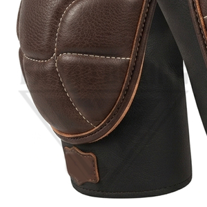 Genouillères en cuir de haute qualité, nouvelle arrivée, qualité supérieure, tendance, épaisses, absorption des chocs, pour la boxe, l'entraînement physique et la protection - Product Image 4