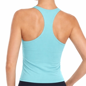 <b>Women</b> Premium Quality Knitted <b>Long</b> Tank Top Solid Color Comfortable Streetwear Yoga Gym Fitness Quick Dry Eco-Friendly - Product Image 2