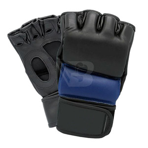 Gants de sparring MMA demi-doigts personnalisables et durables pour la boxe et le grappling, avec logo imprimé, en PU, fermeture auto-agrippante, pour adultes - Product Image 5