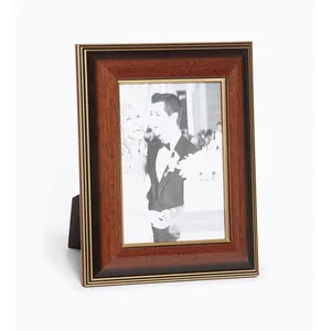 Marco de fotos de madera creativo y único, exhibición de fotos familiares para mesa, decoración de oficina, hecho a mano, resistente a los rayos UV, de alta calidad - Product Image 3
