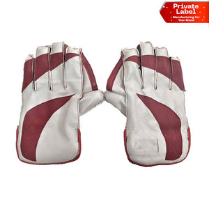 Gants de gardien de but de cricket en peau de mouton souple, avec grip ergonomique en forme de pieuvre et couche d'absorption des chocs - Product Image 1