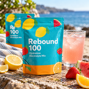 Mélange d'électrolytes hydratants en marque blanche OEM, 30 sachets, complément nutritionnel sportif, formule personnalisée, logo personnalisé - Product Image 4