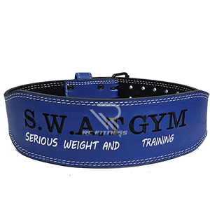 Ceinture de musculation en cuir robuste pour haltérophilie, powerlifting, squat, soulevé de terre et entraînement de musculation - Product Image 5