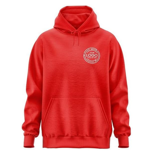 Sudadera con Capucha de Algodón Tejido Modernista — Textura de Punto Fino con Tecnología de Retención de Forma, Paneles Laterales Acanalados - Product Image 2