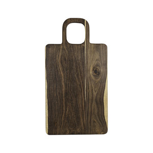 Tabla de cortar rústica de madera de Sheesham con asa, tabla de cocina de grano natural para servir queso, pan y verduras - Product Image 4