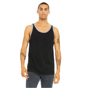 Camiseta Deportiva BELLA+CANVAS Unisex de Punto, 100% Algodón, Transpirable, Azul, para Gimnasio, con Logotipo Personalizado, para Fisicoculturismo y Running, 180g - Product Image 5