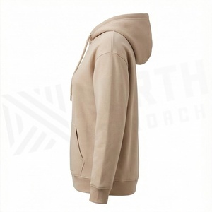 Sudaderas con Capucha Ecológicas de Forro Polar con Logotipo Personalizado para Mujer, Ropa Urbana Elegante, Cómoda, Transpirable y de Alta Calidad - Product Image 3