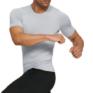 Fully Customized <b>Man</b> Undershirt Eco-Friendly Cotton/Polyester Short Sleeves Breathable Light Weight Perfect Styling Reasonable - Product Image 5