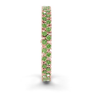 Bracelet tennis Alice en or blanc 10 carats à double rangée de diamants de laboratoire légers (3 carats) Tw. Bijoux personnalisés de luxe certifiés GRA - Product Image 1
