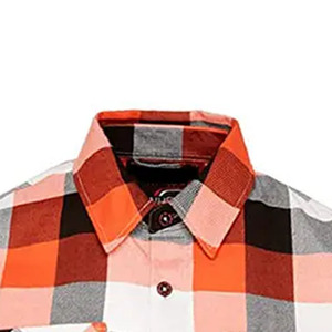 Chemise à carreaux boutonnée pour homme, style vintage, motif à carreaux, chemise décontractée, coton de qualité supérieure, fabrication en usine - Product Image 3