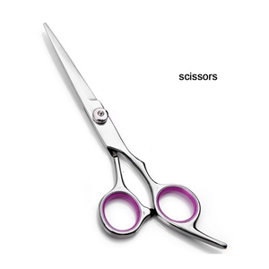 Ensemble de ciseaux de coiffure professionnels : ciseaux droits tranchants, ciseaux de salon à lame plate, peigne – pour la coupe de cheveux en salon et par les barbiers - Product Image 2