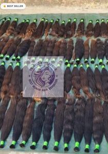 Extensions de cheveux naturels Remy vierges indiens de haute qualité, tissage double trame à la machine pour femmes, prix de gros - Product Image 3