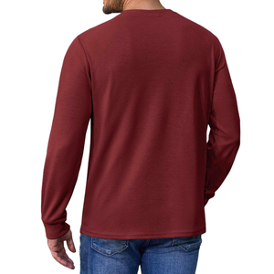 Camiseta de Manga Larga para Hombre, Cuello Redondo, Algodón Premium, Estilo Casual Básico, Cómoda y Moderna, Precio Personalizado - Product Image 2
