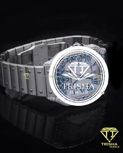 VVS Moissanite Diamond Watch 925 Sterling Silver Iced Out Square <b>Wristwatch</b> Hip Hop Jewelry Gift for Men Women - Product Image 5