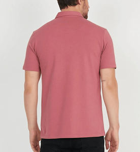 T-shirts tricotés pour hommes, 100% coton, anti-plis, manches courtes, grandes tailles, vierges pour impression de logo personnalisé par transfert thermique, pour fabricants - Product Image 4